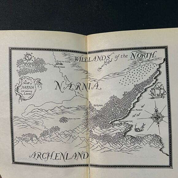 Prince Caspian: The Return to Narnia (Chronicles of Narnia, 4) Library Binding - Picture 5 of 7